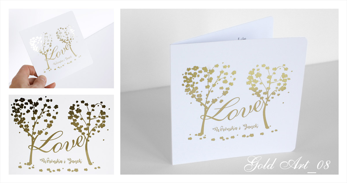 Gold Art 08 Zaproszenie